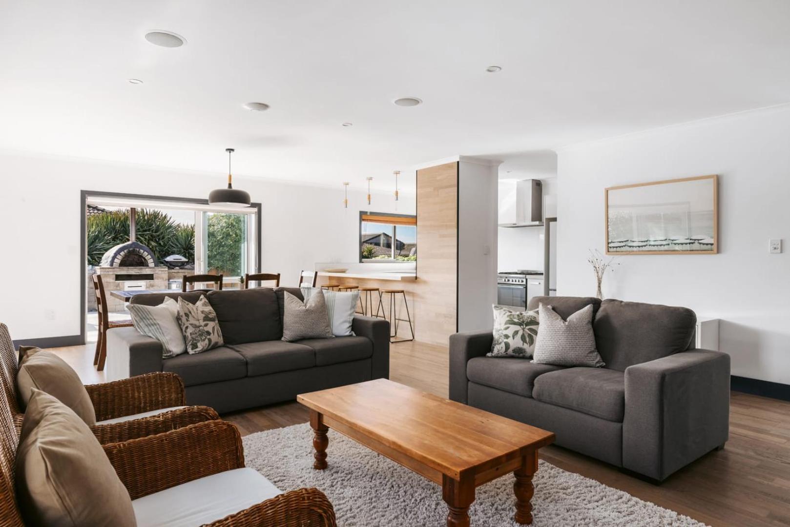 Seaside Beach Retreat - Outdoor Living Villa Mount Maunganui Exterior foto
