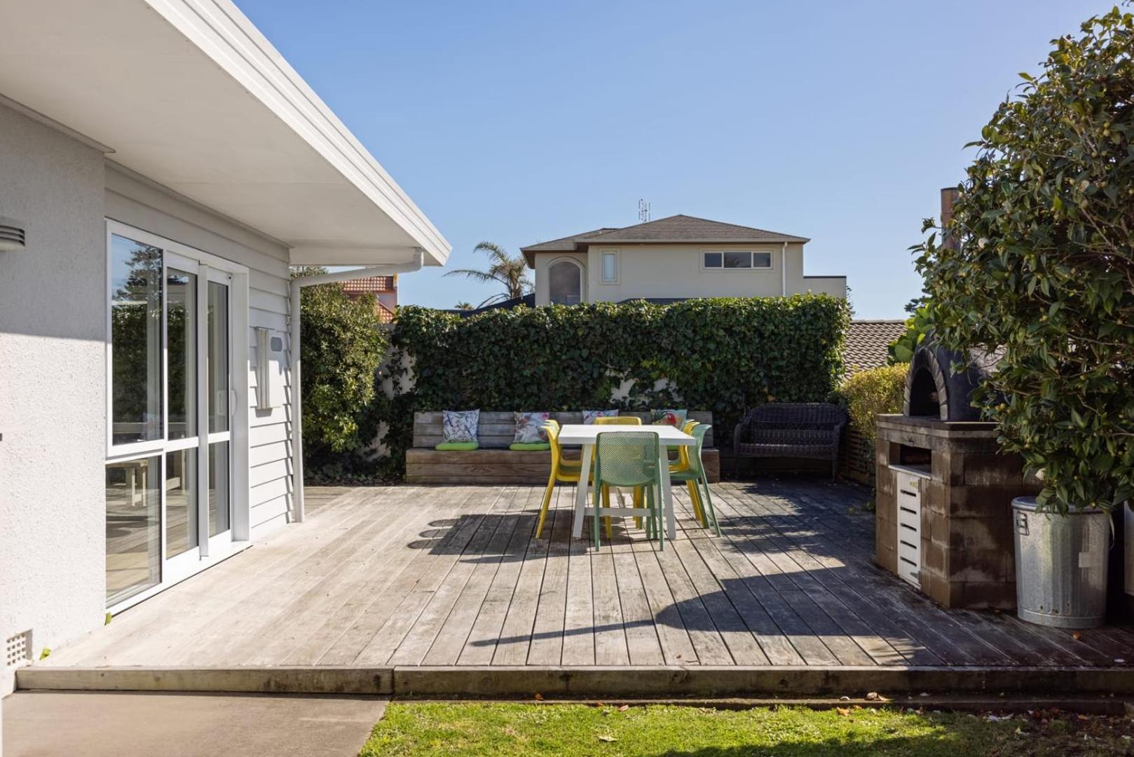 Seaside Beach Retreat - Outdoor Living Villa Mount Maunganui Exterior foto
